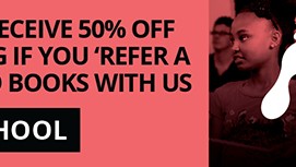 NEW OFFER! Refer a school to receive 50% off of a booking